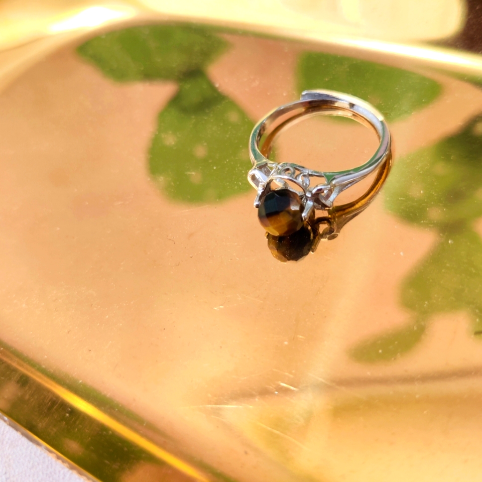 Tiger Eye Ring